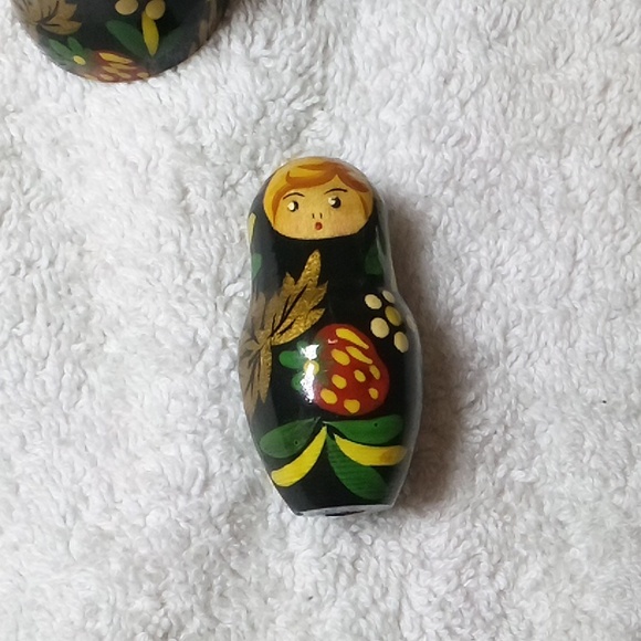 Set of 5(five) Cepzueb Nocag wooden nesting figurines - Picture 6 of 12